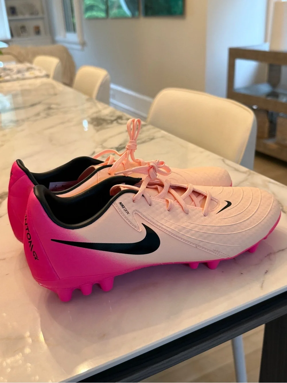 Nike Pink Gradient Firm-Ground Soccer Cleats